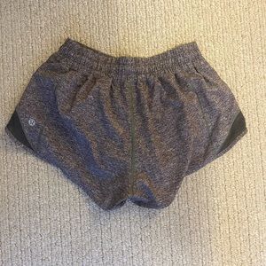 Dark grey lululemon shorts size 4 reg